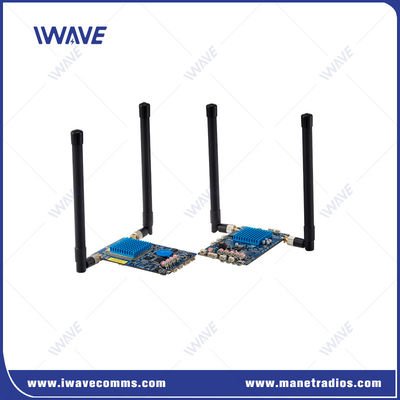 खरीदें 4K FHD वीडियो वायरलेस ट्रांसमीटर मॉड्यूल 100Mbps FHSS स्टार नेटवर्क ऑनलाइन निर्माण