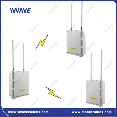 खरीदें IP Mesh Dual Bands Outdoor Video Data Transmitter And Receiver For NLOS Communication ऑनलाइन निर्माण