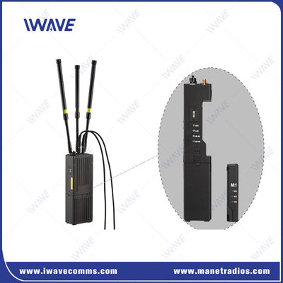 एमआईएमओ वायरलेस एड हॉक नेटवर्क हैंडहेल्ड रेडियो 600MHz 800MHz 1.4GHz डुअल बैंड